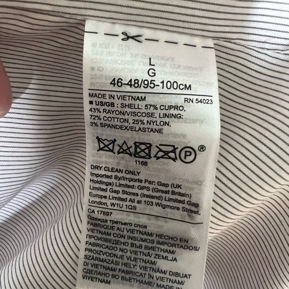 Sz L Banana Republic pink trench coat. - Picture 9 of 9